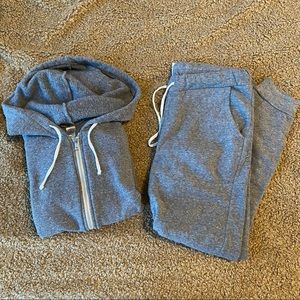 Alternative Matching Hoodie and Sweatpants Set